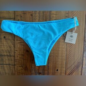 Toast swim x Free People bikini bottom ribbed